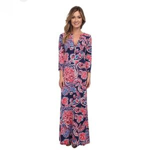 Lilly Pulitzer Alessia Maxi - For the Halibut Size M